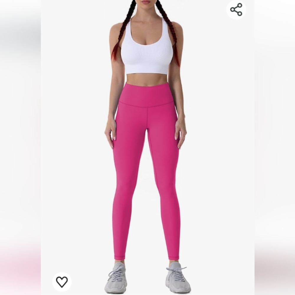No Boundaries Lightweight Hoodie & Leggings Active Set Hot Pink & Black NWOT - Picture 10 of 12
